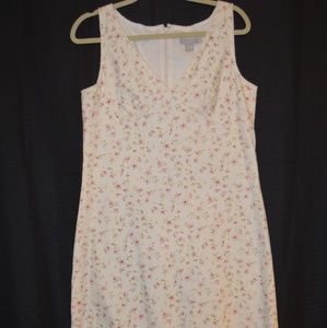J.Crew Sleeveless Floral Dress